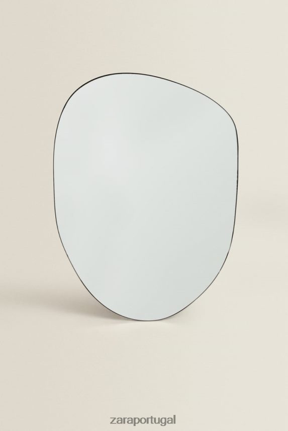 espelho de formato irregular unissex Zara original Z2080L1727 acessórios