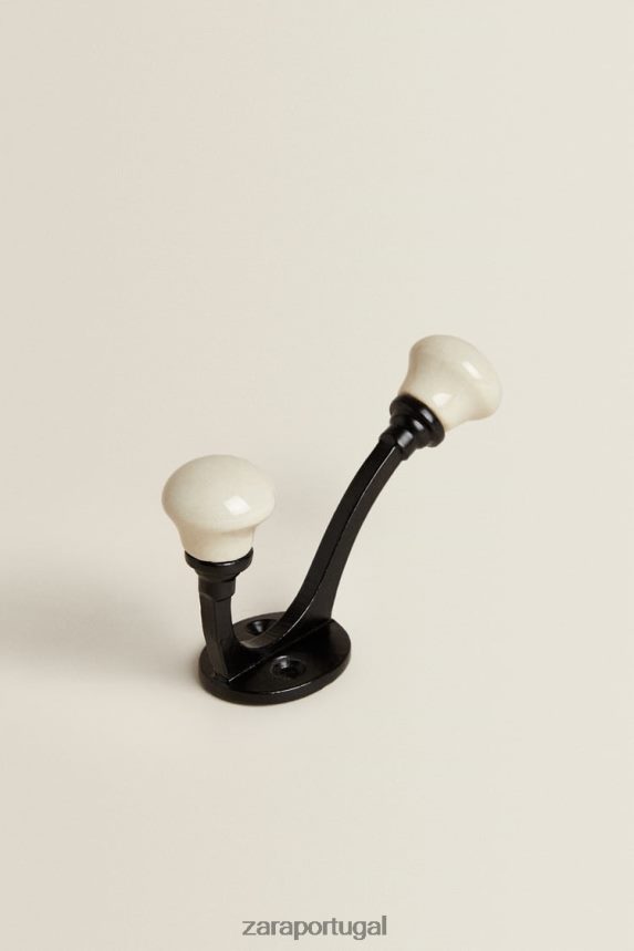 gancho de cerâmica unissex Zara cinza Z2080L1733 acessórios