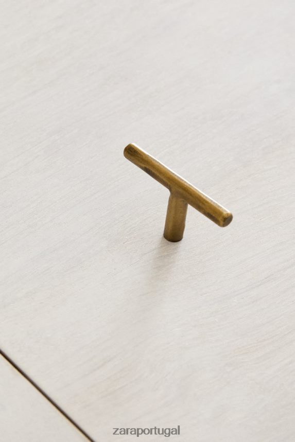 maçaneta da porta dourada (pacote com 2) unissex Zara dourado Z2080L1742 acessórios