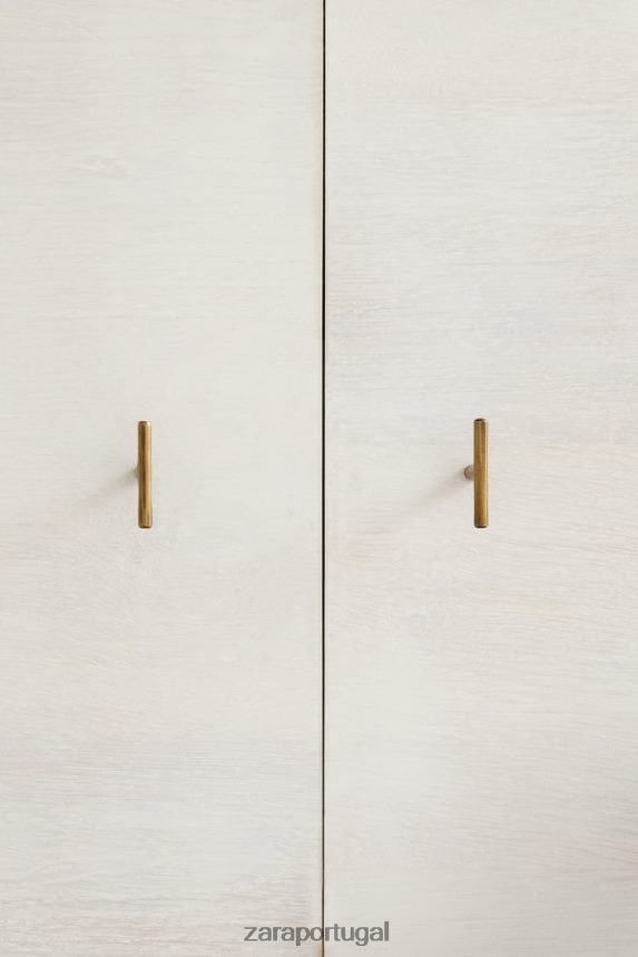 maçaneta da porta dourada (pacote com 2) unissex Zara dourado Z2080L1742 acessórios