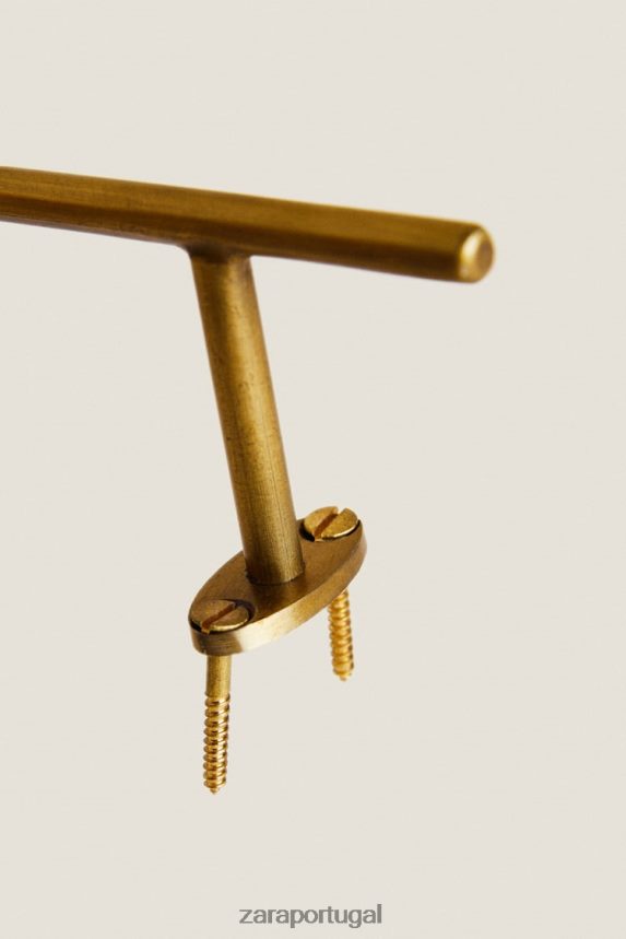 toalheiro em aço dourado unissex Zara dourado Z2080L1741 acessórios