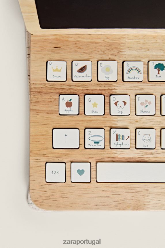 computador portátil de brinquedo unissex Zara multicolorido Z2080L1580 acessórios