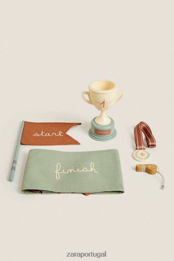 conjunto de corrida de brinquedo unissex Zara multicolorido Z2080L1591 acessórios