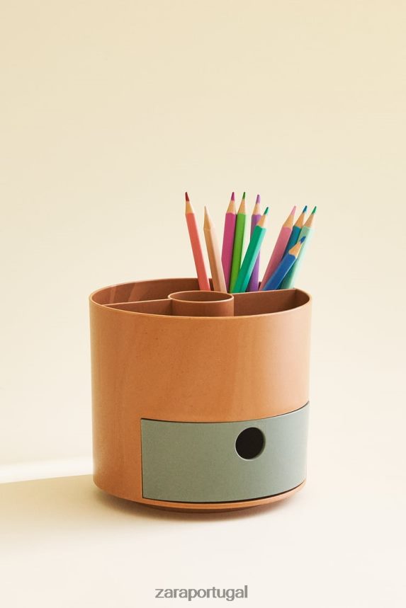 estojo giratório unissex Zara multicolorido Z2080L1583 acessórios