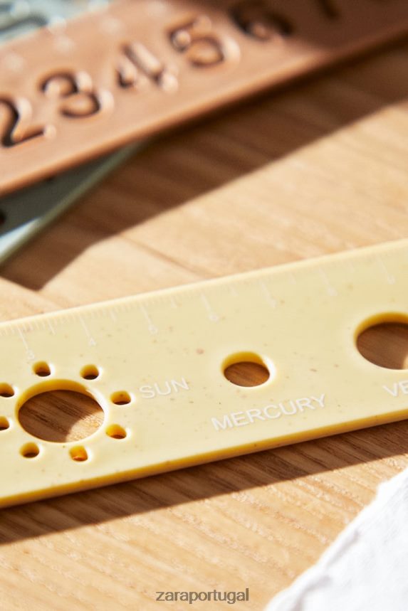 governante do planeta unissex Zara amarelo Z2080L1582 acessórios