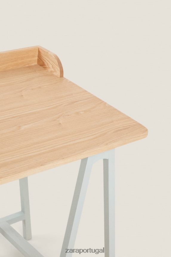 mesa de cavalete unissex Zara azul esverdeado Z2080L1576 acessórios