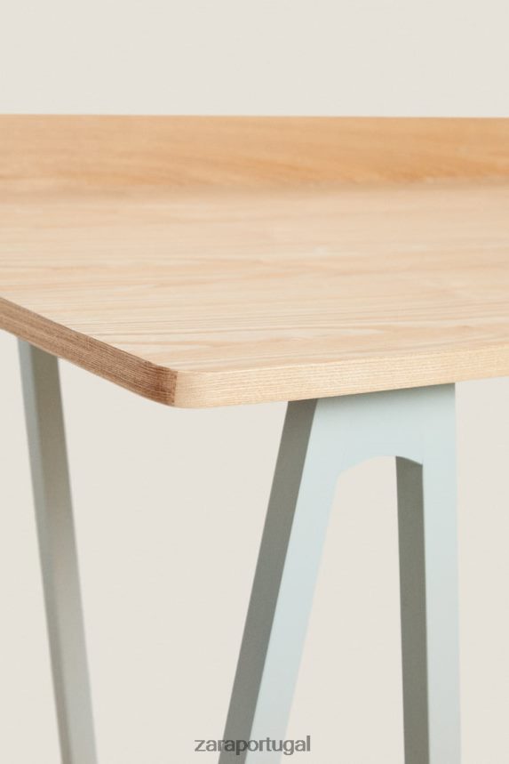 mesa de cavalete unissex Zara azul esverdeado Z2080L1576 acessórios