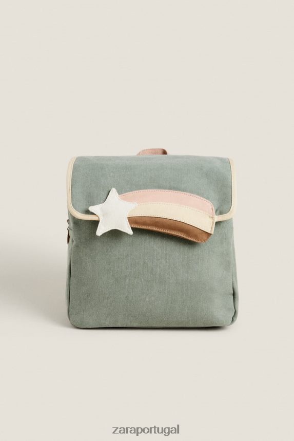 mochila estrela unissex Zara multicolorido Z2080L1587 acessórios