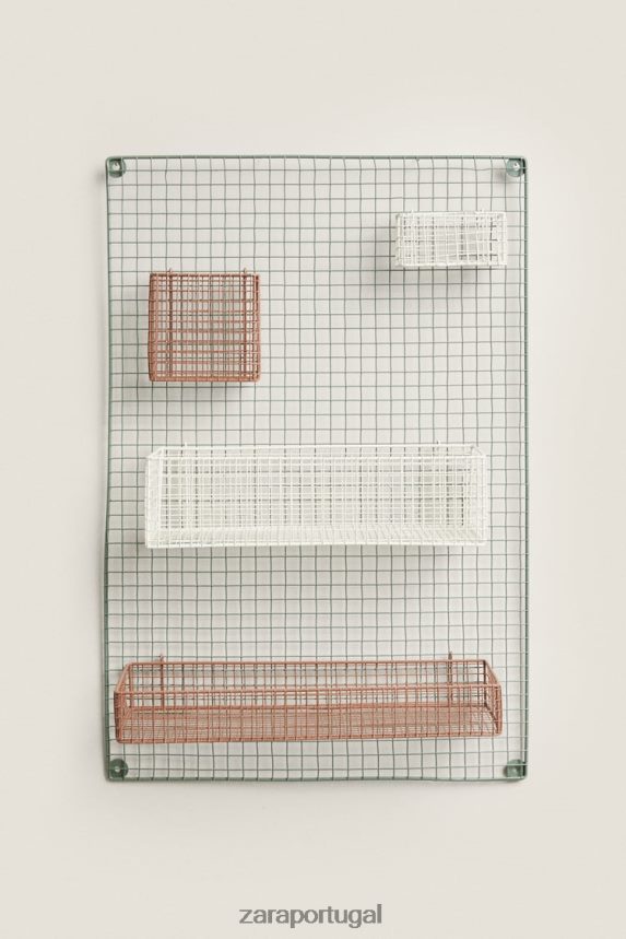 organizador de suspensão de metal unissex Zara verde Z2080L1593 acessórios