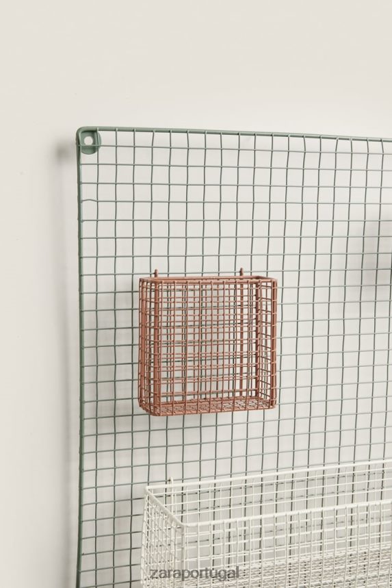 organizador de suspensão de metal unissex Zara verde Z2080L1593 acessórios