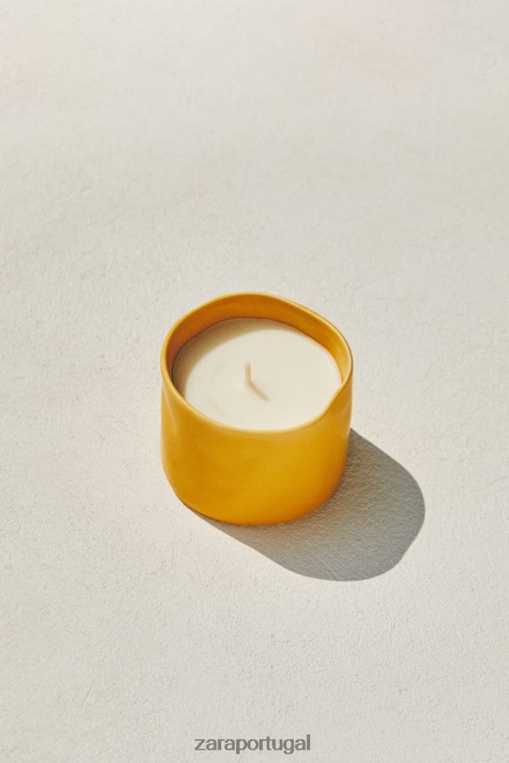 (150 g) vela perfumada com limão e bergamota unissex Zara branco Z2080L1755 acessórios