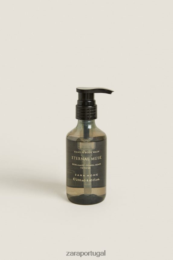 (8,45 onças) sabonete líquido de almíscar eterno unissex Zara cinza Z2080L1773 acessórios