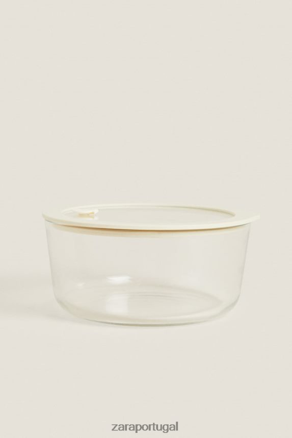 recipiente hermético de 55,86 onças unissex Zara creme Z2080L1692 acessórios