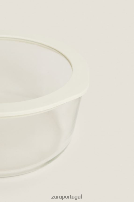 recipiente hermético de 55,86 onças unissex Zara creme Z2080L1692 acessórios