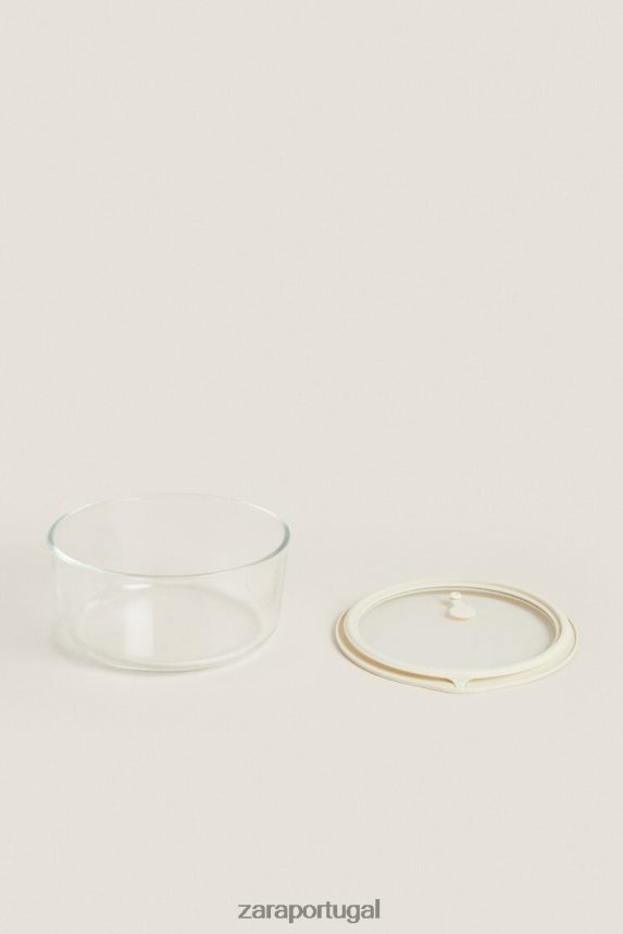 recipiente hermético de 55,86 onças unissex Zara creme Z2080L1692 acessórios