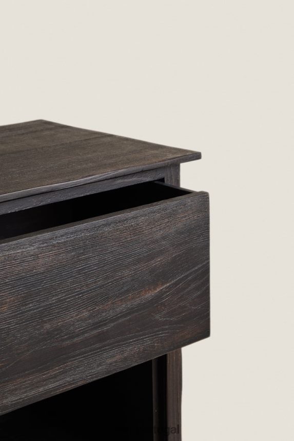 mesa de cabeceira de cinza unissex Zara preto Z2080L1627 acessórios