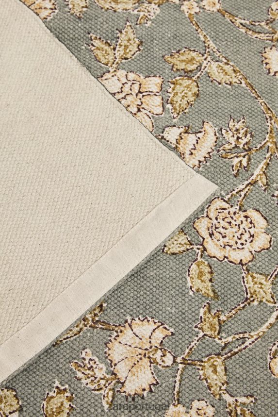 tapete bloco com estampa floral unissex Zara multicolorido Z2080L1641 acessórios