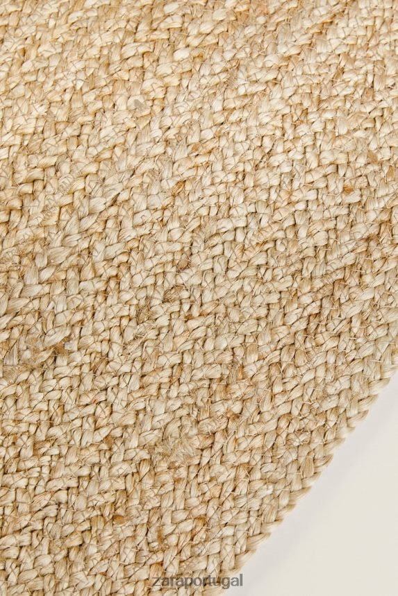tapete de juta. unissex Zara bege claro Z2080L1645 acessórios