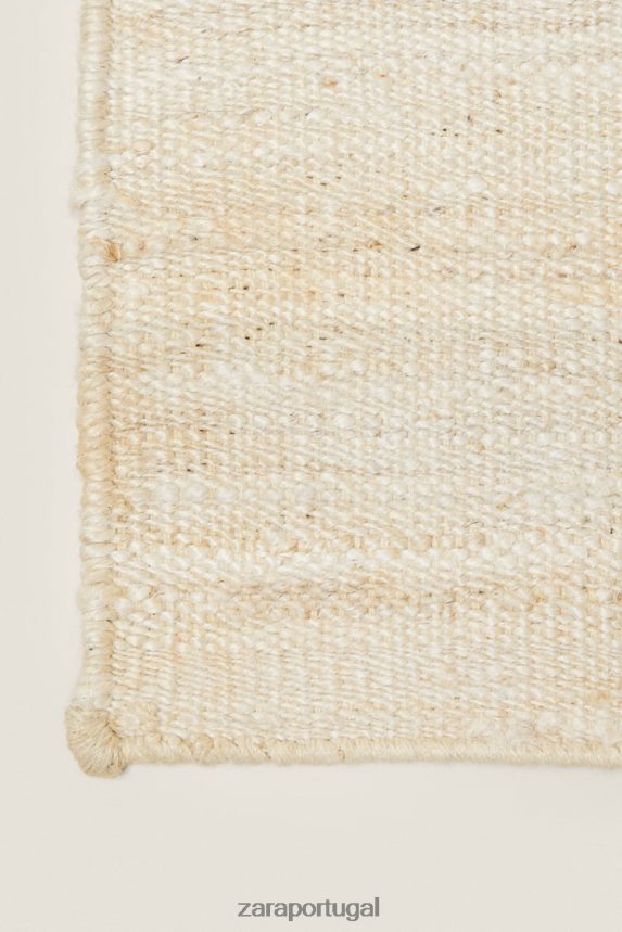 tapete de juta. unissex Zara bege claro Z2080L1646 acessórios