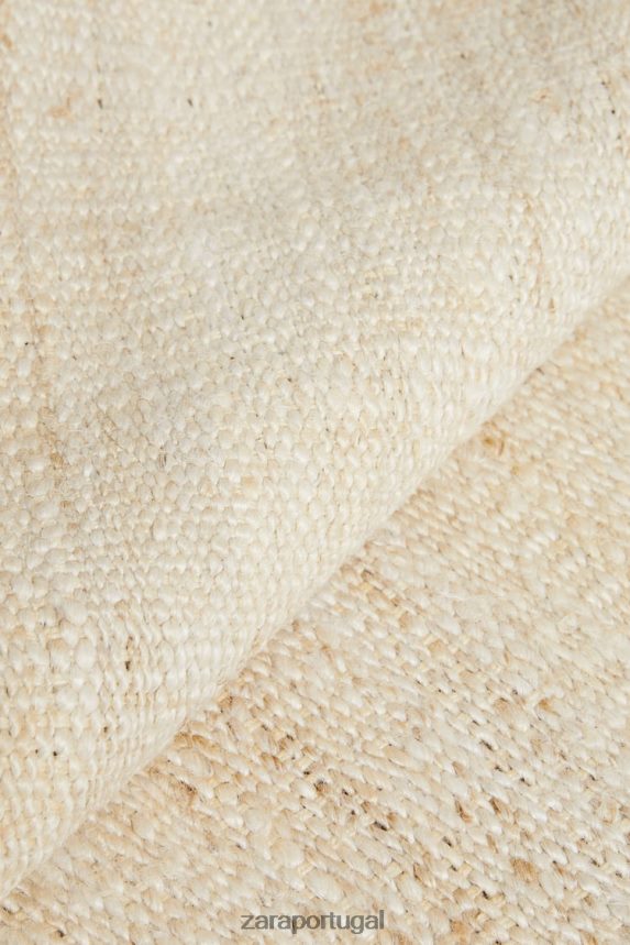tapete de juta. unissex Zara bege claro Z2080L1646 acessórios
