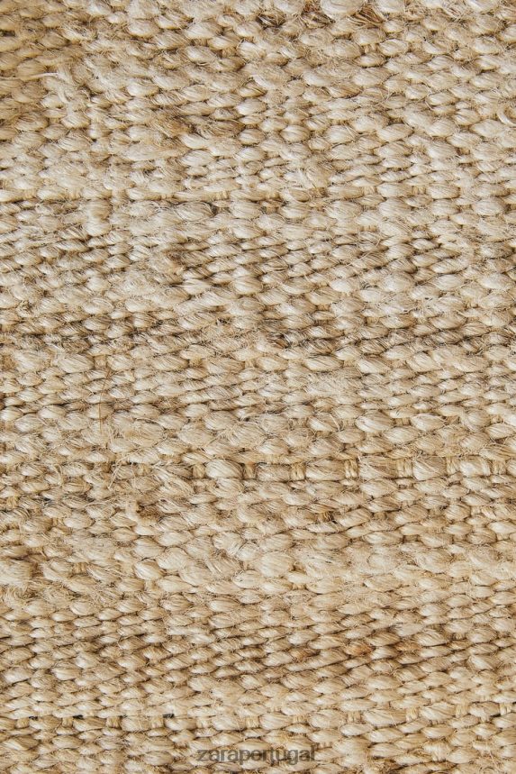 tapete de juta. unissex Zara bege claro Z2080L1646 acessórios