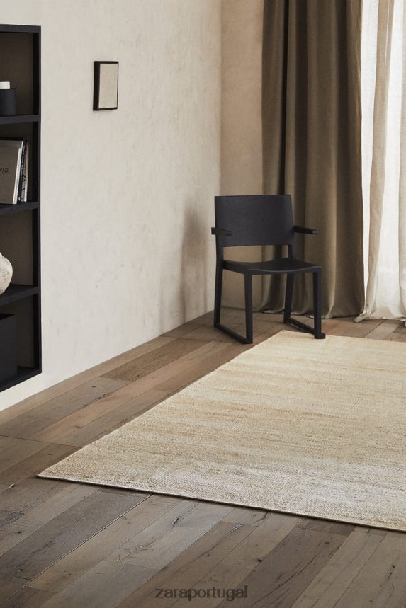tapete de juta. unissex Zara bege claro Z2080L1646 acessórios
