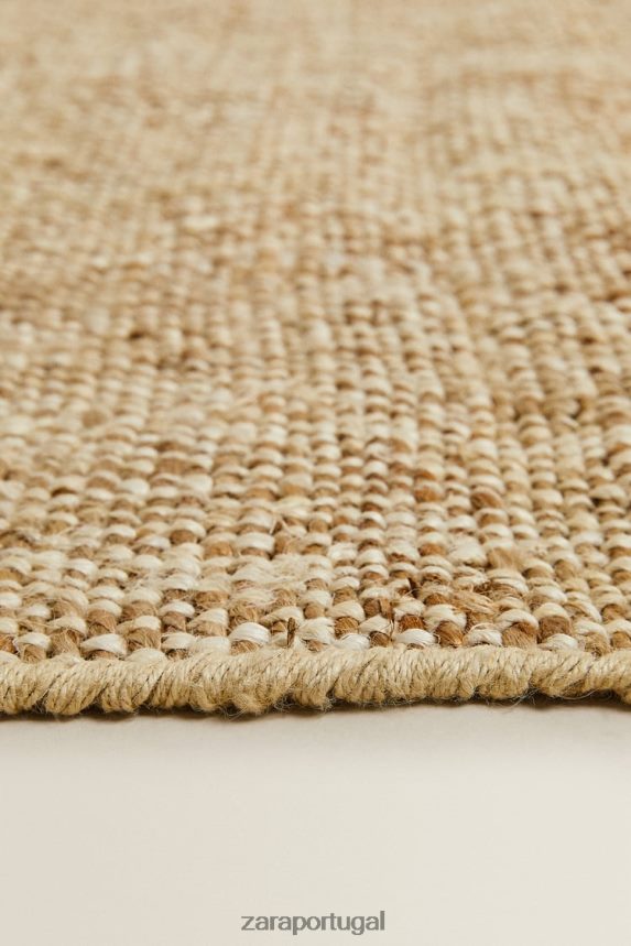 tapete de juta. unissex Zara bege claro Z2080L1647 acessórios
