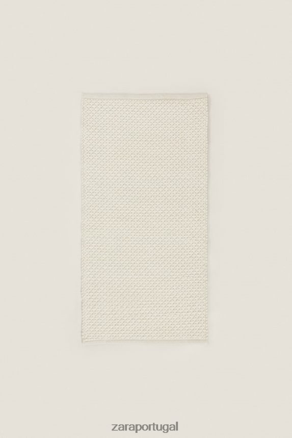 tapete de lã unissex Zara ostra branca Z2080L1654 acessórios