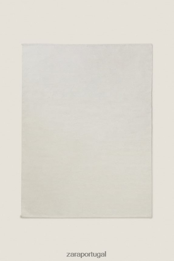 tapete de mistura de lã unissex Zara cru Z2080L1650 acessórios