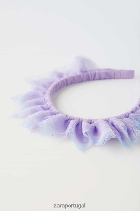 faixa de fantasia de tule crianças Zara malva Z2080L1610 acessórios