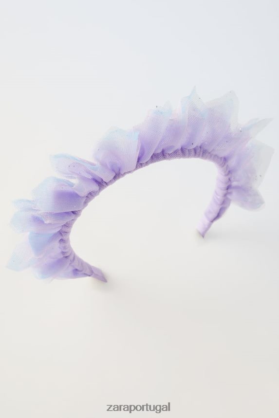 faixa de fantasia de tule crianças Zara malva Z2080L1610 acessórios