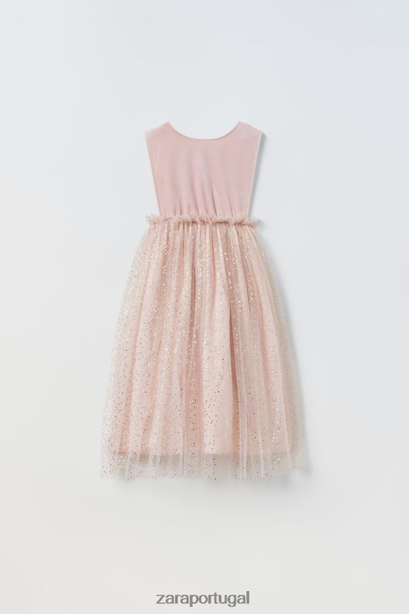 fantasia de princesa de tule crianças Zara rosa Z2080L1621 roupas