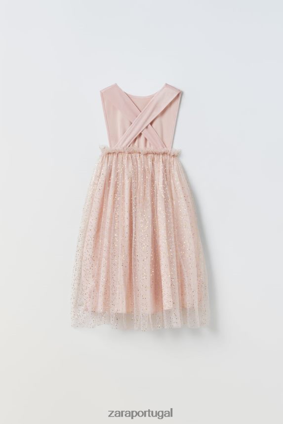 fantasia de princesa de tule crianças Zara rosa Z2080L1621 roupas
