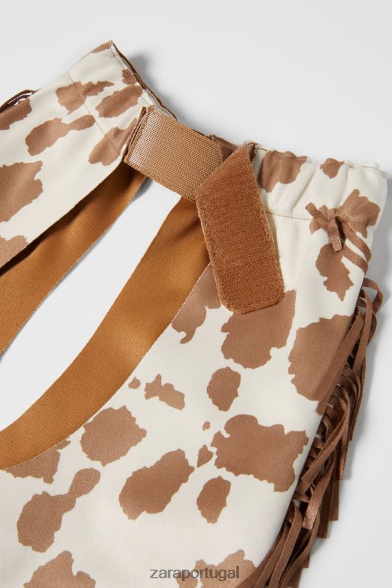 fantasia de vaqueiro crianças Zara marrom Z2080L1614 roupas