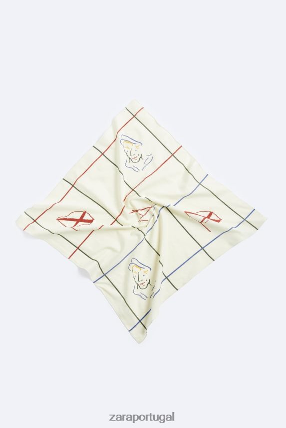 bandana com estampa abstrata homens Zara vários Z2080L1398 acessórios