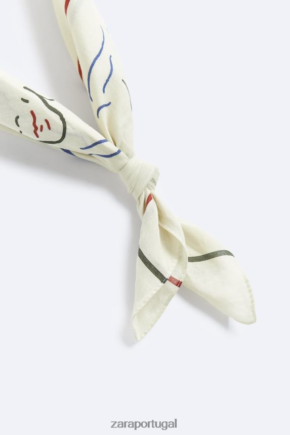 bandana com estampa abstrata homens Zara vários Z2080L1398 acessórios