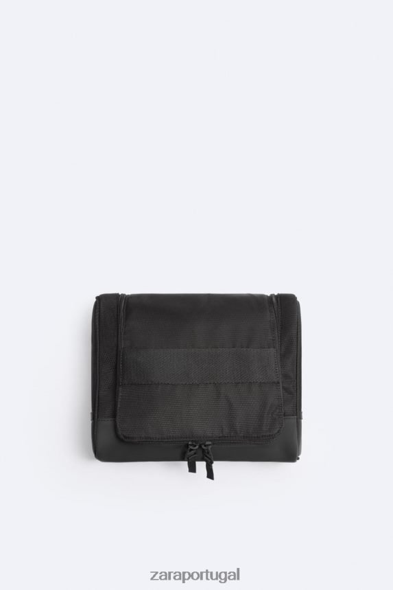 bolsa de higiene suspensa homens Zara preto Z2080L1287 acessórios