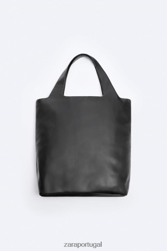 bolsa macia homens Zara preto Z2080L1337 acessórios