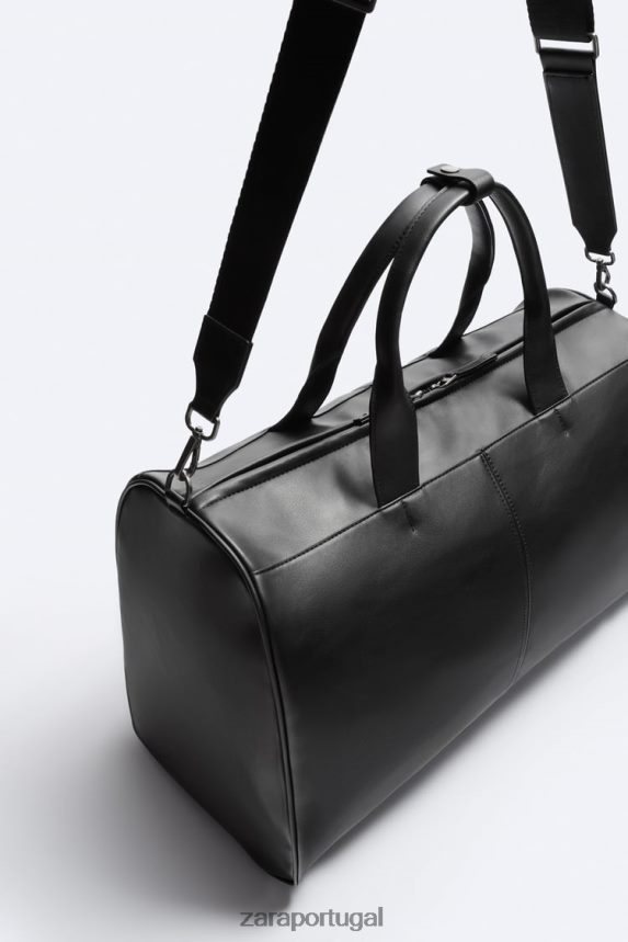mochila macia homens Zara preto Z2080L1327 acessórios