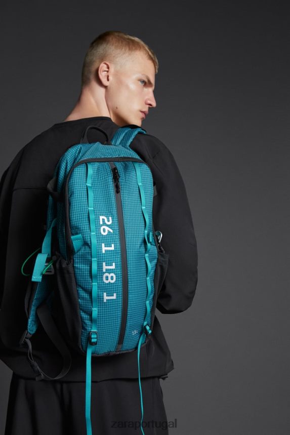 mochila técnica homens Zara azul Z2080L1280 acessórios