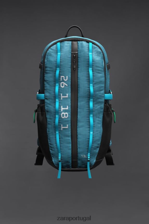 mochila técnica homens Zara azul Z2080L1280 acessórios