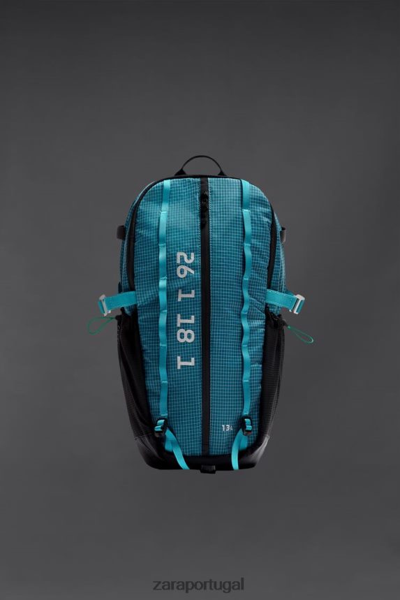 mochila técnica homens Zara azul Z2080L1280 acessórios