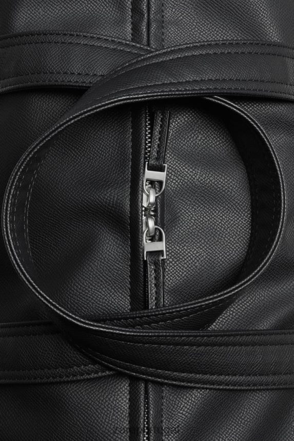 mochila texturizada homens Zara preto Z2080L1339 acessórios