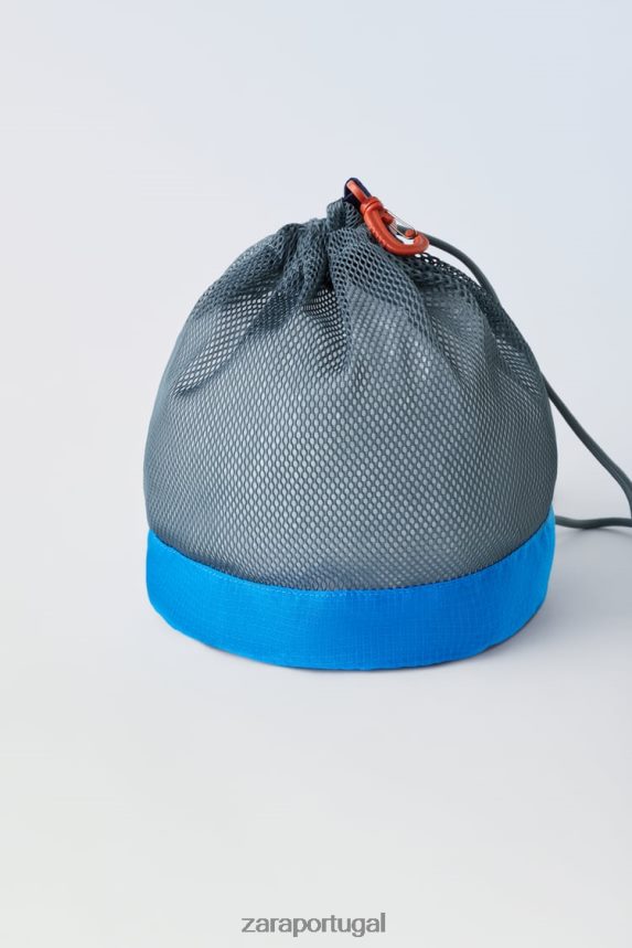 portador de bola de malha atlética homens Zara cinza Z2080L1510 acessórios