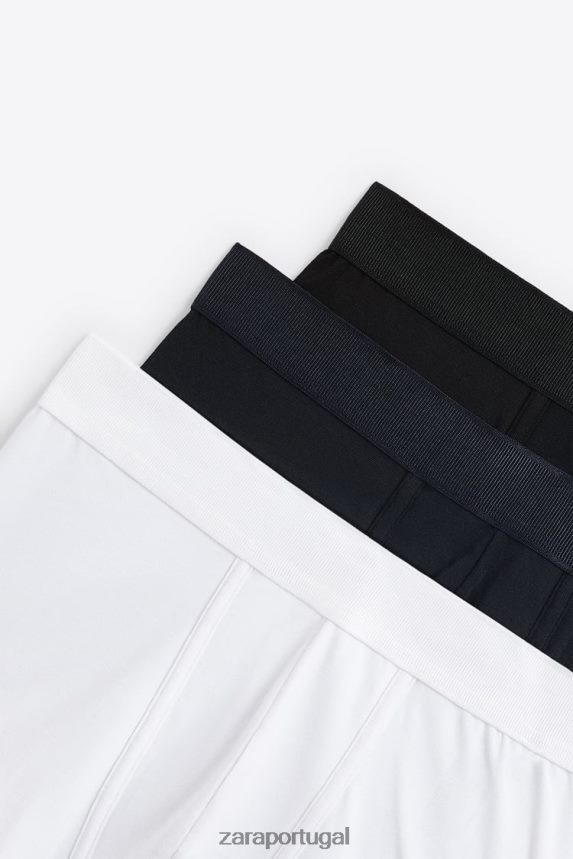 3 pack de boxers básicos homens Zara vários Z2080L1426 acessórios
