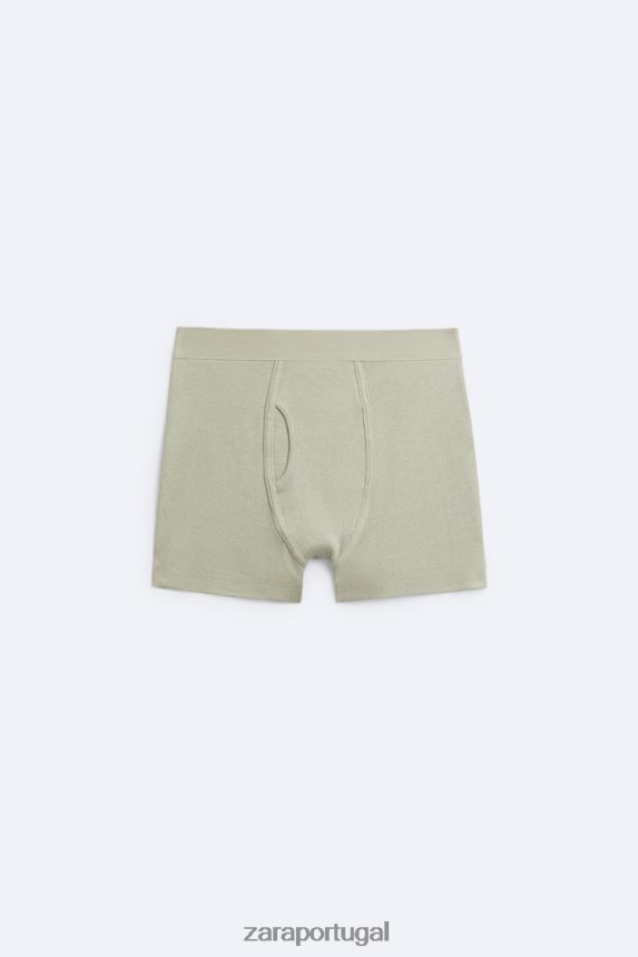 3 pack de boxers texturizados homens Zara vários Z2080L1425 acessórios