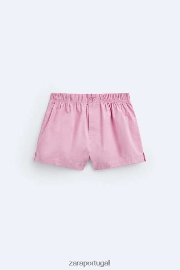 Pack de 2 boxers curtos de popelina homens Zara vários Z2080L1419 acessórios