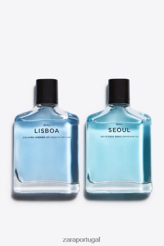Seul 100 ml + Lisboa 100 ml homens Zara original Z2080L1371 acessórios