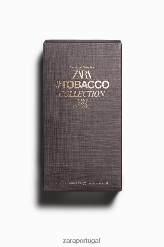 coleção de tabaco intenso escuro exclusivo edt 100 ml homens Zara original Z2080L1379 acessórios