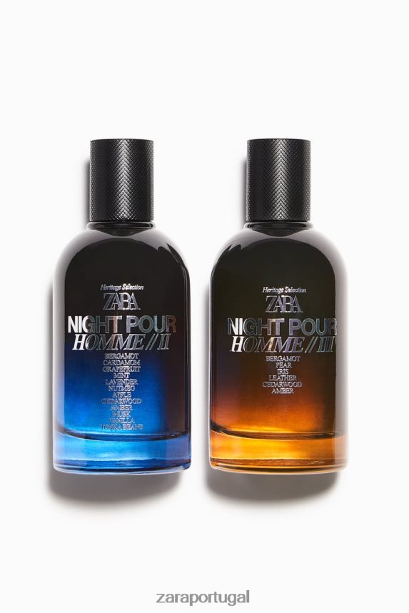 noite pour homme ii + iii 100 ml homens Zara original Z2080L1385 acessórios